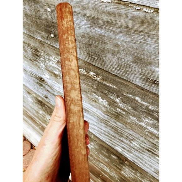 Vintage carved Wood Springerle Cookie Mold Woman - Picture 7 of 8